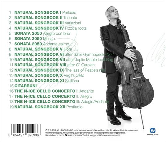 Natural Songbook - CD Audio di Giovanni Sollima - 2