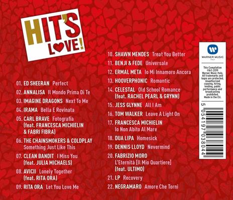 Hit's Love! 2019 - CD Audio - 2
