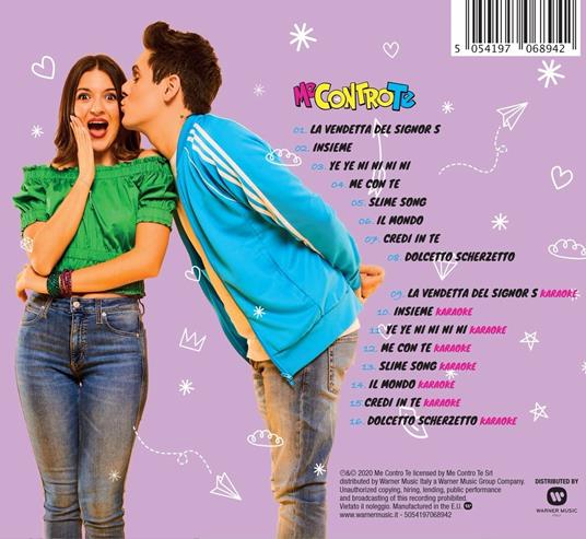 Il fantadisco dei Me Contro Te. Canta e gioca con Luì e Sofì (Digipack Edition) - CD Audio di Me Contro Te - 3