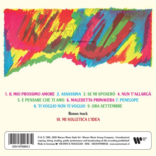 Il mio prossimo amore (Remastered with Bonus Track) - CD Audio di Loretta Goggi - 3