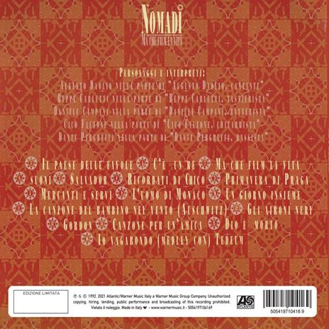 Ma che film la vita. Live) (2021 Remaster Coloured Vinyl) - Vinile LP di I Nomadi - 2