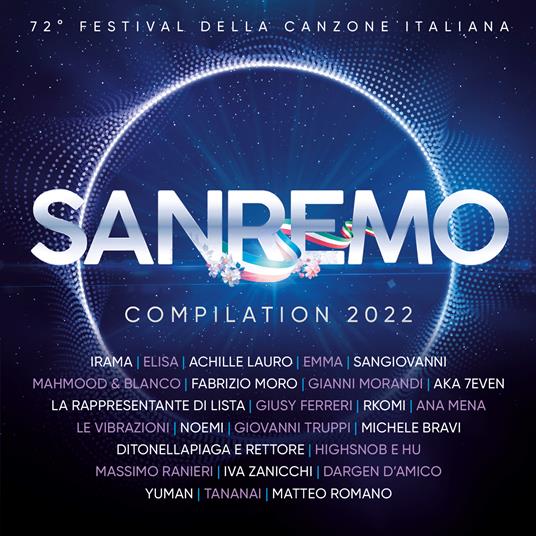 Sanremo 2022 (140 gr. Crystal Vinyl) - Vinile LP