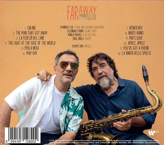 Far Away (feat. Filippo Timi) - CD Audio di Emanuele Cisi - 3