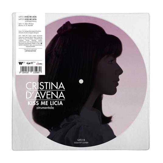 Kiss Me Licia - Kiss Me Licia (Strumentale) (Picture Disc) - Vinile LP di Cristina D'Avena - 3
