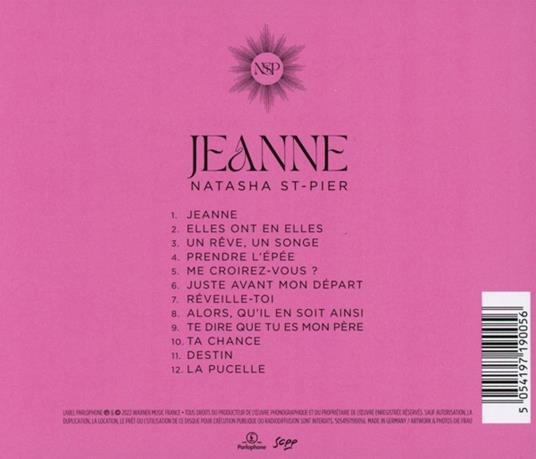 Jeanne - CD Audio di Natasha St-Pier - 2
