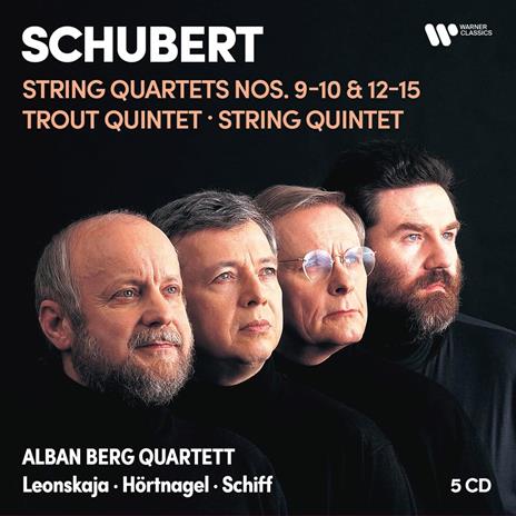 String Quartets Nos. 9-10, 12-15 - CD Audio di Franz Schubert,Alban Berg Quartett