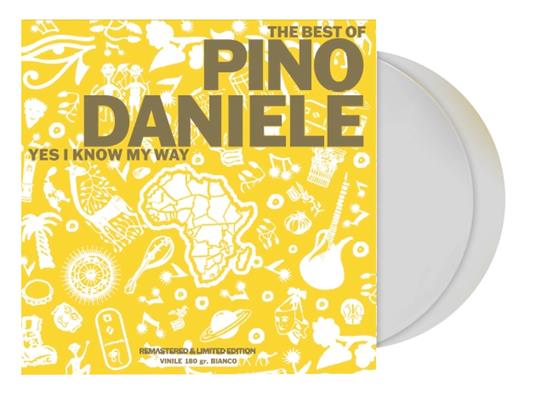 The Best of Pino Daniele. Yes I Know My Way (Esclusiva Feltrinelli e IBS.it - Limited & Numbered Edition - White Coloured Vinyl) - Vinile LP di Pino Daniele - 2