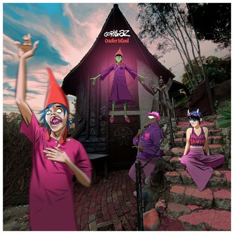 Cracker Island (Esclusiva LaFeltrinelli e IBS.it - Neon Pink Coloured Vinyl) - Vinile LP di Gorillaz
