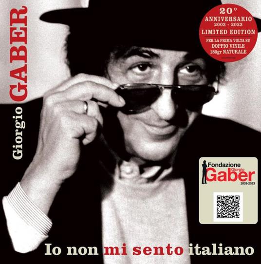 Io non mi sento italiano (Limited Edition - Natural Coloured Vinyl) - Vinile LP di Giorgio Gaber