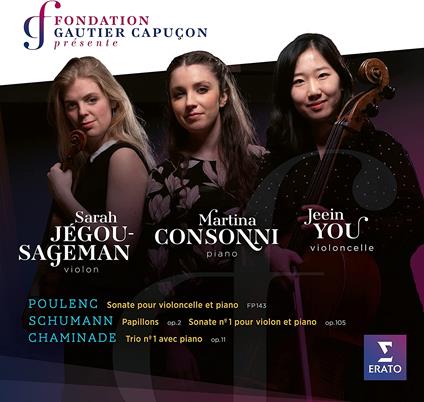 Martina Consonni, Sarah Jégou-Sageman, Jeein You - CD Audio di Martina Consonni,Sarah Jégou-Sageman,Jeein You