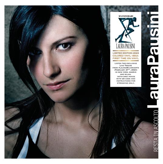 Resta in ascolto (180 gr. Smokey Coloured Vinyl - Limited & Numbered  Edition) - Laura Pausini - Vinile