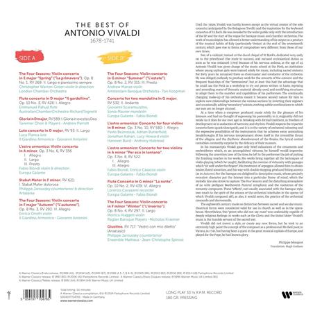 Best of Vivaldi - Vinile LP di Antonio Vivaldi - 2