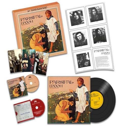 Parsifal (50th Anniversary Box Set Edition: LP + 2 CD) - Vinile LP + CD Audio di Pooh