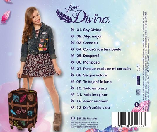 Love Divina (Colonna sonora) - CD Audio di Divina - 2