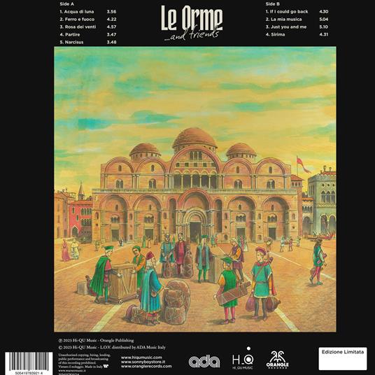 Le Orme & Friends. Collection - Vinile LP di Le Orme - 2