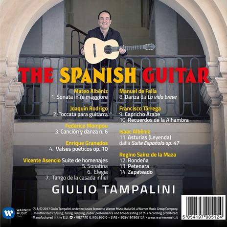 The Spanish Guitar - CD Audio di Giulio Tampalini - 2