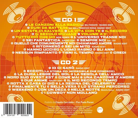 Le canzoni alla radio - CD Audio di Max Pezzali - 2