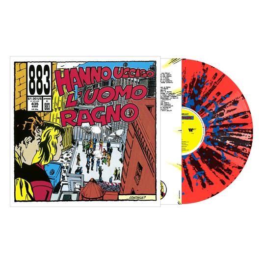 Hanno ucciso l'Uomo Ragno (Splatter Red-Blue Vinyl) - Vinile LP di 883