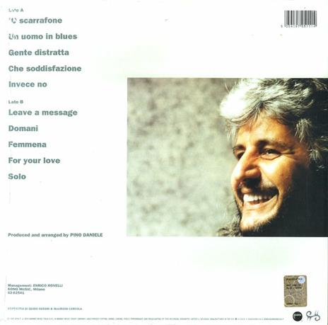 Un uomo in blues - Vinile LP di Pino Daniele - 2