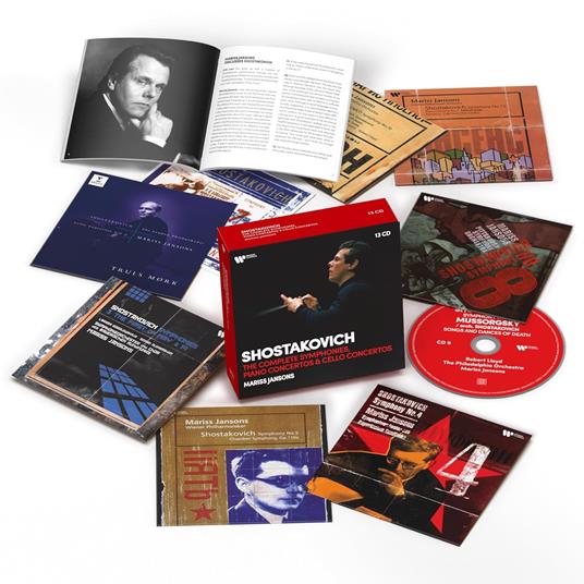 Complete Symphonies - Piano Concertos - CD Audio di Dmitri Shostakovich,Mariss Jansons