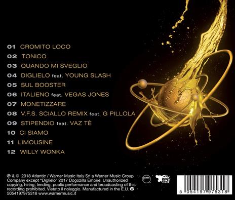 Oro cromato - CD Audio di Cromo - 2