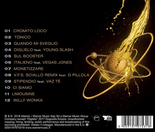 Oro cromato - CD Audio di Cromo - 2