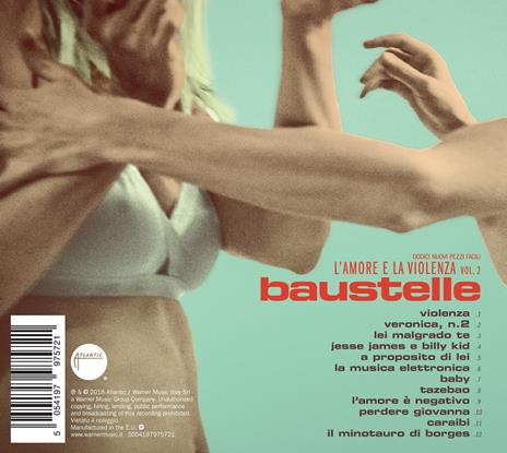 L'amore e la violenza vol.2 - CD Audio di Baustelle - 2