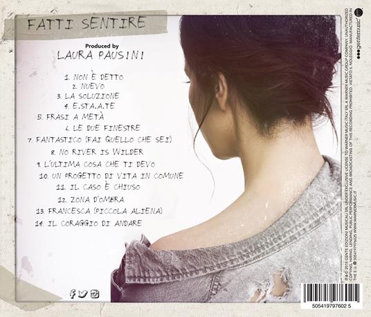 Fatti sentire - Laura Pausini - CD