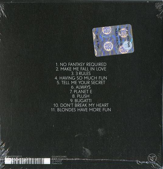 No Fantasy Required - CD Audio di Tiga - 2