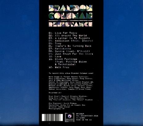 Resistance - CD Audio di Brandon Coleman - 2