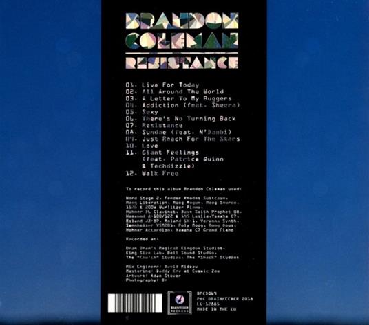 Resistance - CD Audio di Brandon Coleman - 2