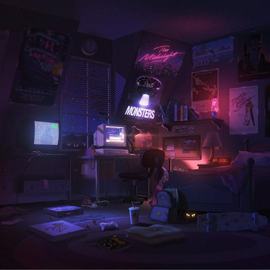 Monsters (Vinyl Purple Splatter) - Vinile LP di The Midnight