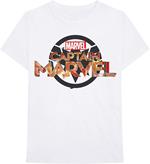 T Shirt # Xl Unisex White # Captain Marvel New Logo