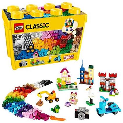 LEGO Classic (10698). Scatola Mattoncini Creativi Grande per Liberare la Tua Fantasia e Stimolare la Tua Creatività