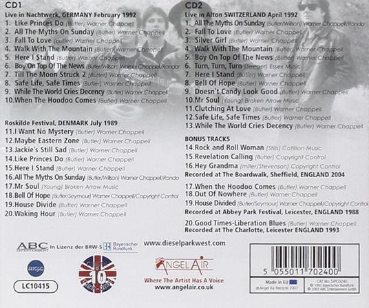 Damned Athens - CD Audio di Diesel Park West - 2