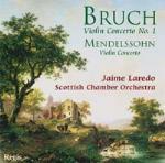 Concerti per violino - CD Audio di Felix Mendelssohn-Bartholdy,Max Bruch,Scottish Chamber Orchestra,Jaime Laredo