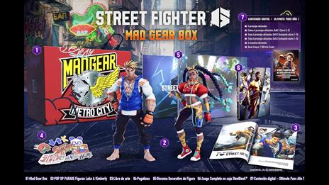Street Fighter 6 Collector's Edition Mad Gear Box - 6