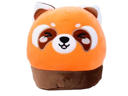 Squidglys Adoramals Red Panda Peluche Cuscino Puckator