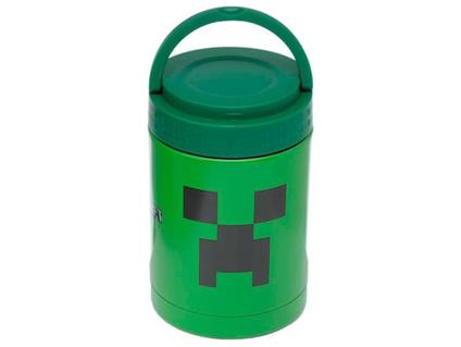 Minecraft Creeper Thermo Contenitore Per Il Pranzo 500ml Puckator