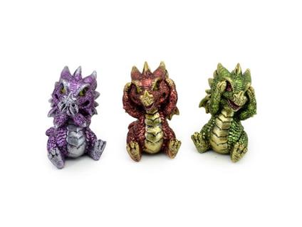 Baby Dragons of the Elements set figures 8cm Puckator