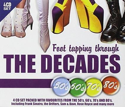 The Decades 50, 60, 70, 80 - CD Audio