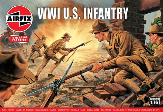 Soldatini Ww1 U.S Fanteria Series 0. Vintage Classics