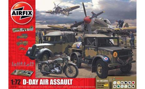 Airfix: D-Day 75th Anniversary Air Assault Gift Set (Veicoli Militari In Plastica)