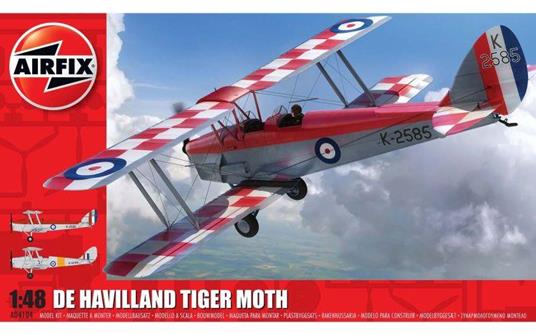 Airfix: de Havilland D.H.82a Tiger Moth (Aereo In Plastica)