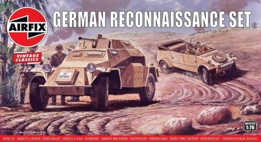 Airfix German Reconnaisance Set Veicolo Militare In Plastica