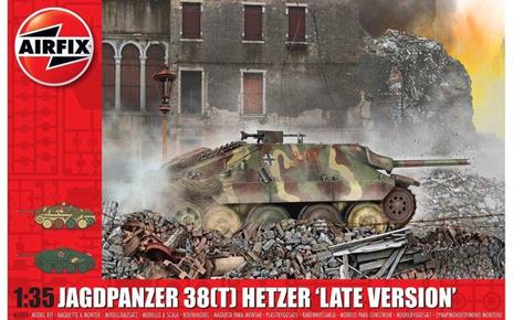 Airfix: Jagdpanzer 38 Tonne Hetzer "Late Version" (Carro Armato In Plastica)