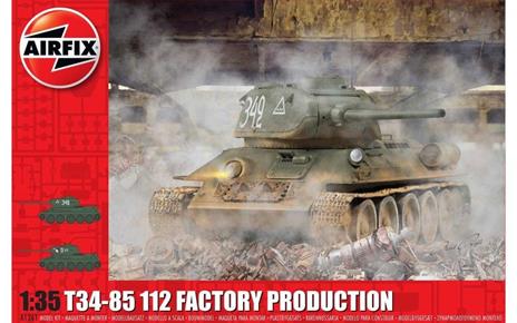 Airfix: T34/85 Ii2 Factory Production (Carro Armato In Plastica)