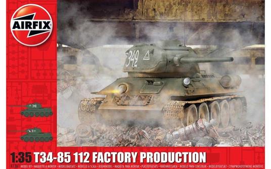 Airfix: T34/85 Ii2 Factory Production (Carro Armato In Plastica)
