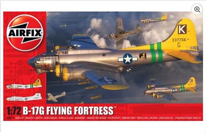 Airfix: 1/72 Boeing B17G Flying Fortress (Plastic Kit)