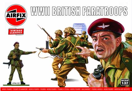 Airfix: 1/32 Wwii British Paratroops (8/21) *